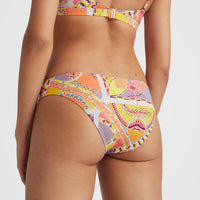 Cruz Bikini Hose | Yellow Scarf Print