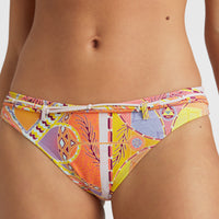 Cruz Bikini Hose | Yellow Scarf Print