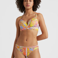 Cruz Bikini Hose | Yellow Scarf Print