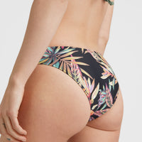 Cruz Bikini Hose | Black Tropical Flower