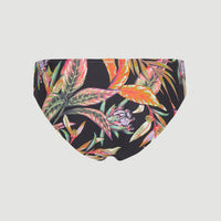 Cruz Bikini Hose | Black Tropical Flower