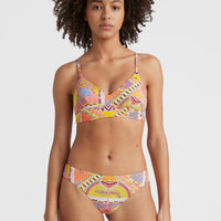 Maoi Bikini Hose | Yellow Scarf Print