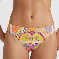 Maoi Bikini Hose | Yellow Scarf Print