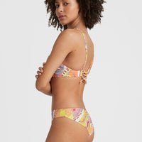 Maoi Bikini Hose | Yellow Scarf Print