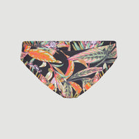 Maoi Bikini Hose | Black Tropical Flower