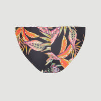 Maoi Bikini Hose | Black Tropical Flower