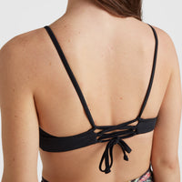 Wave Bikini Oberteil | Black Out