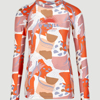 Desert Longsleeve-Schwimmshirt mit UPF 50+ | Patchwork Print