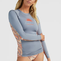 Desert Longsleeve-Schwimmshirt mit UPF 50+ | Dotted Print