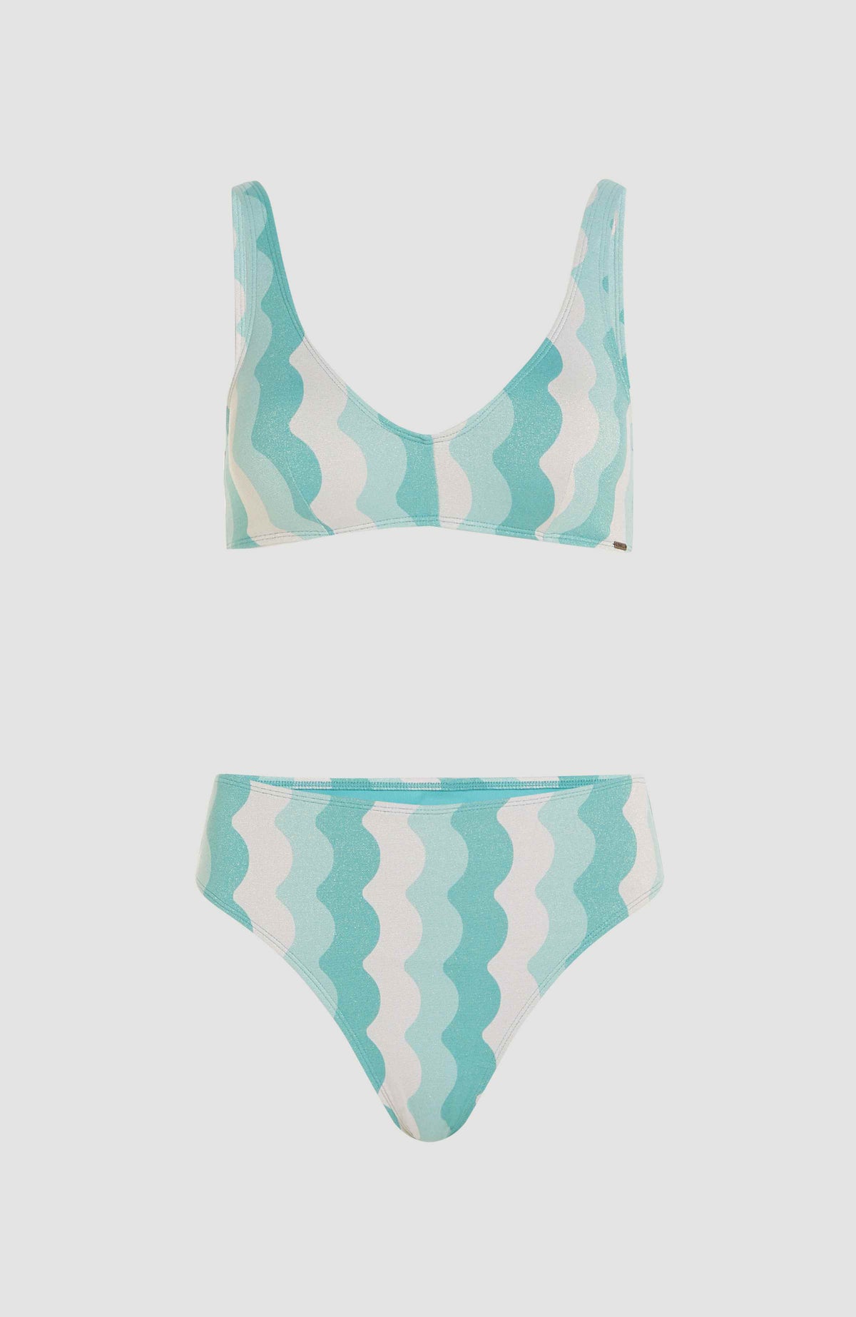 O'Neill Beach Vintage Haley Bikini-Set | Blue Big Waves