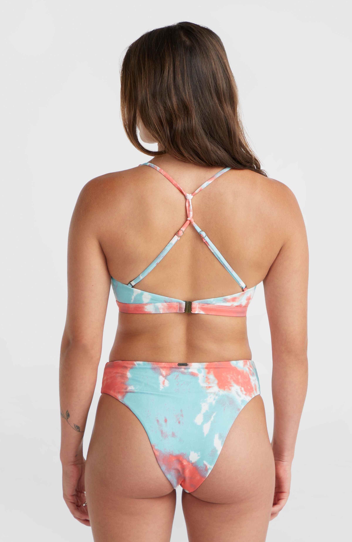 Lisala New Love Women of the Wave Bikini-Set | Pink Ice Cube Tie Dye