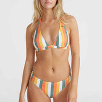 Marga Rita Bikini-Set | Orange Multistripe
