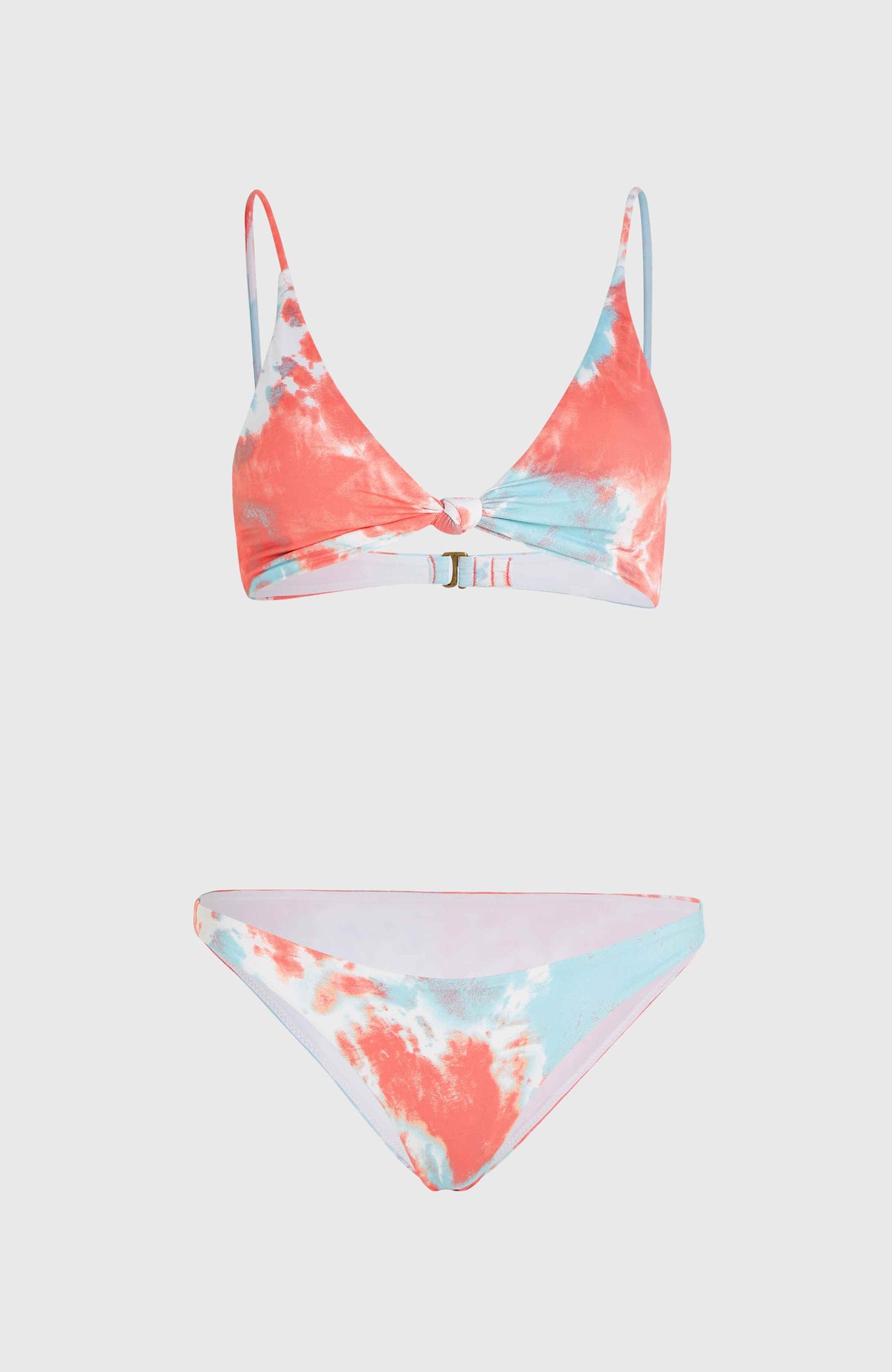 Pismo Flamenco Women of the Wave Bikini | Pink Ice Cube Tie Dye