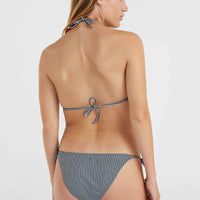 Essentials Capri Bondey Bikini-Set | Black Simple Stripe