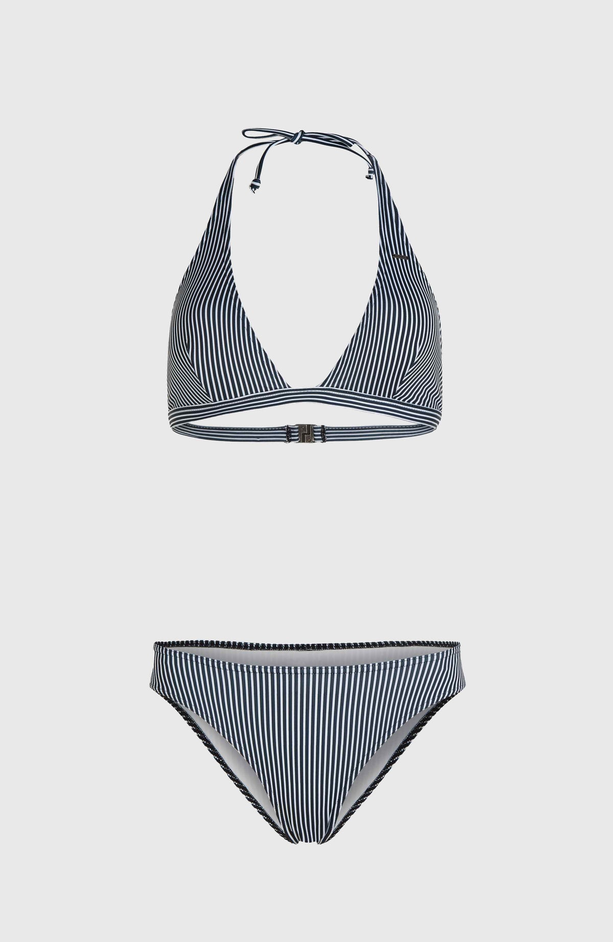 Essentials Maria Cruz Bikini-Set | Black Simple Stripe