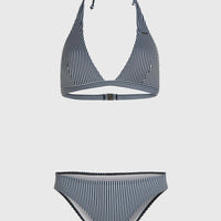 Essentials Maria Cruz Bikini-Set | Black Simple Stripe