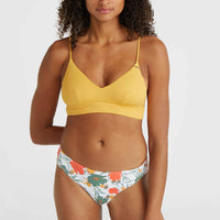 Wave Crop Bikini-Oberteil | Golden Haze