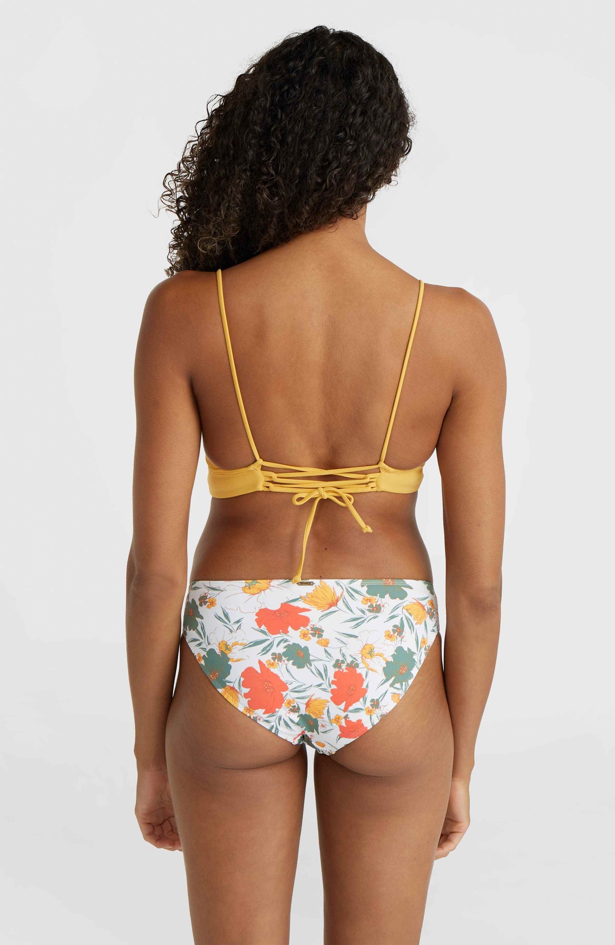 Wave Crop Bikini-Oberteil | Golden Haze