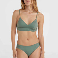 Wave Crop Bikini-Oberteil | Lily Pad