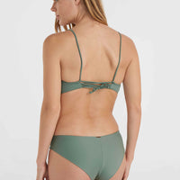 Wave Crop Bikini-Oberteil | Lily Pad