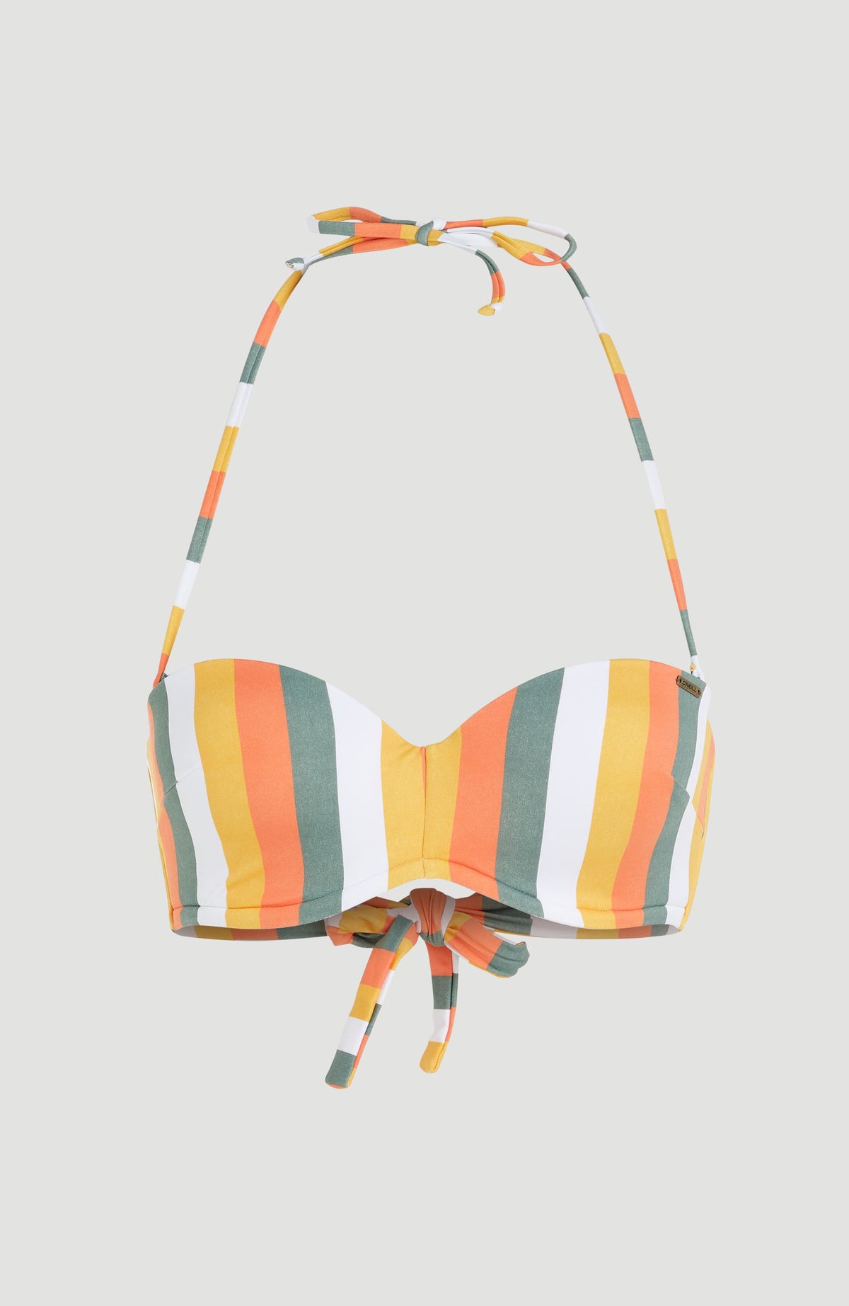 Havaa Bikini-Oberteil | Orange Multistripe