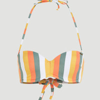 Havaa Bikini-Oberteil | Orange Multistripe