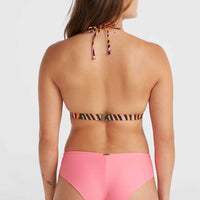 Marga Bikini-Oberteil | Orange Rainbow Stripe