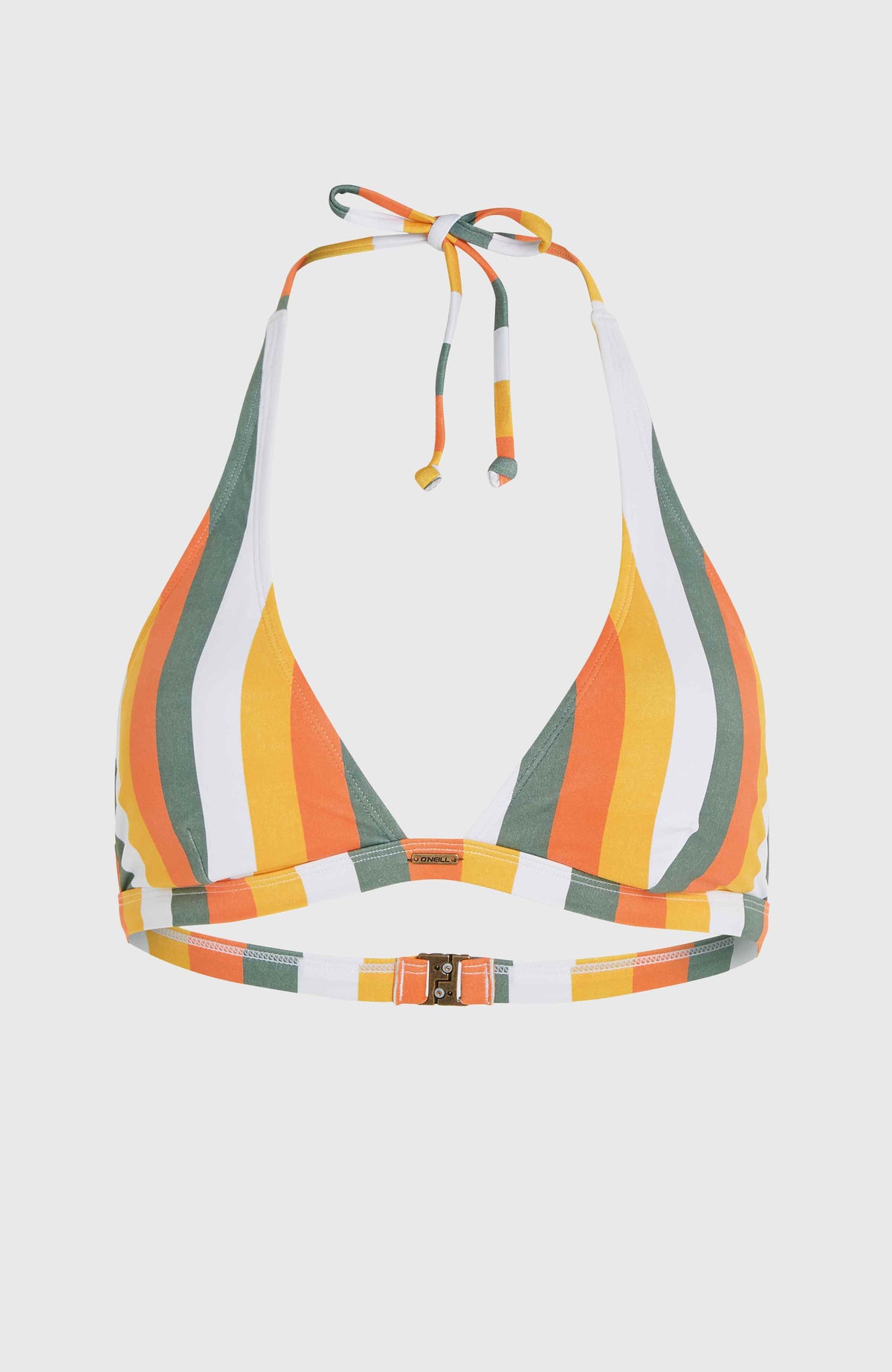 Marga Bikini-Oberteil | Orange Multistripe