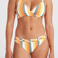 Cruz Bikinihose | Orange Multistripe