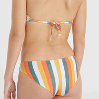 Maoi Bikinihose | Orange Multistripe