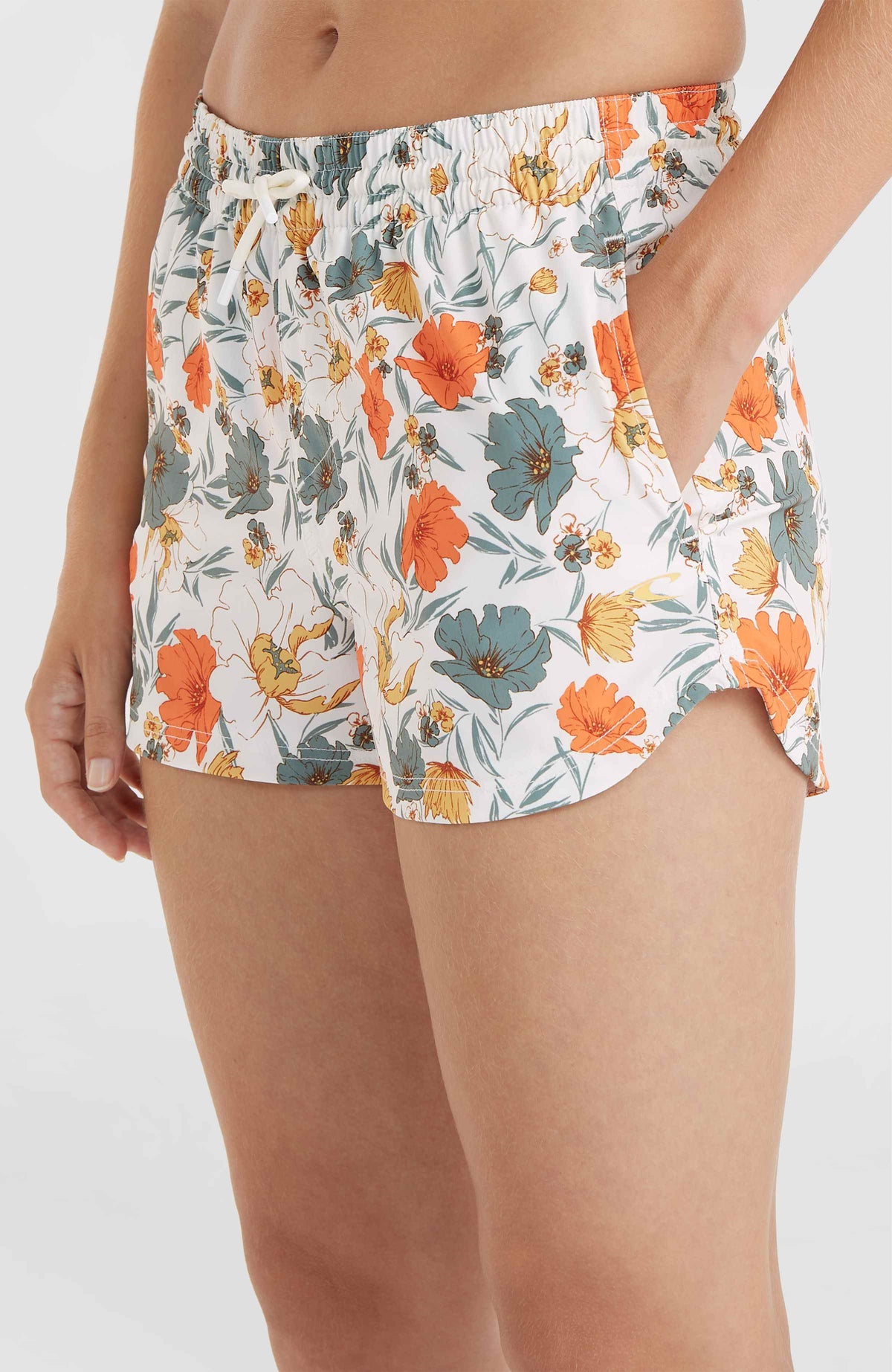 Anglet 11'' Badehose | White Bluemchen