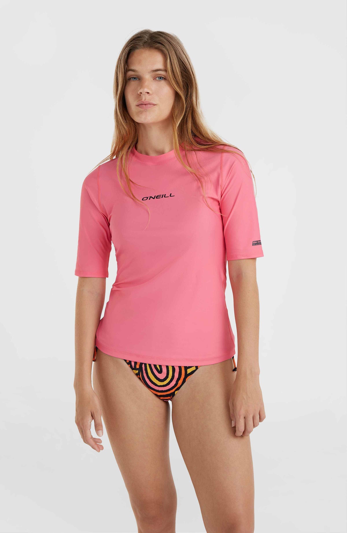 Essentials Bidart Shortsleeve-Schwimmshirt | Perfectly Pink