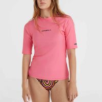 Essentials Bidart Shortsleeve-Schwimmshirt | Perfectly Pink