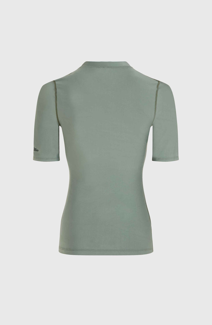 Essentials Bidart Shortsleeve-Schwimmshirt | Lily Pad