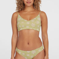 Beach Vintage Midles Rita Bikini-Set | Green Daisyline