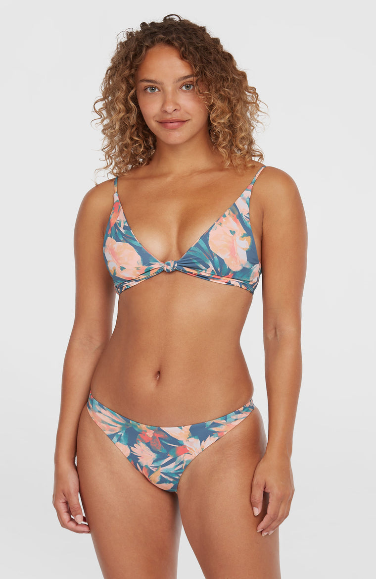Pismo Flamenco Bikini-Set | Blue Painted Tropics
