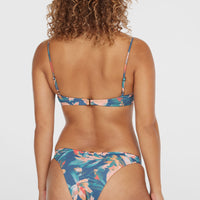 Pismo Flamenco Bikini-Set | Blue Painted Tropics