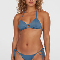 Beach Vintage Madrid Maracas Bikini-Set | Copen Blue