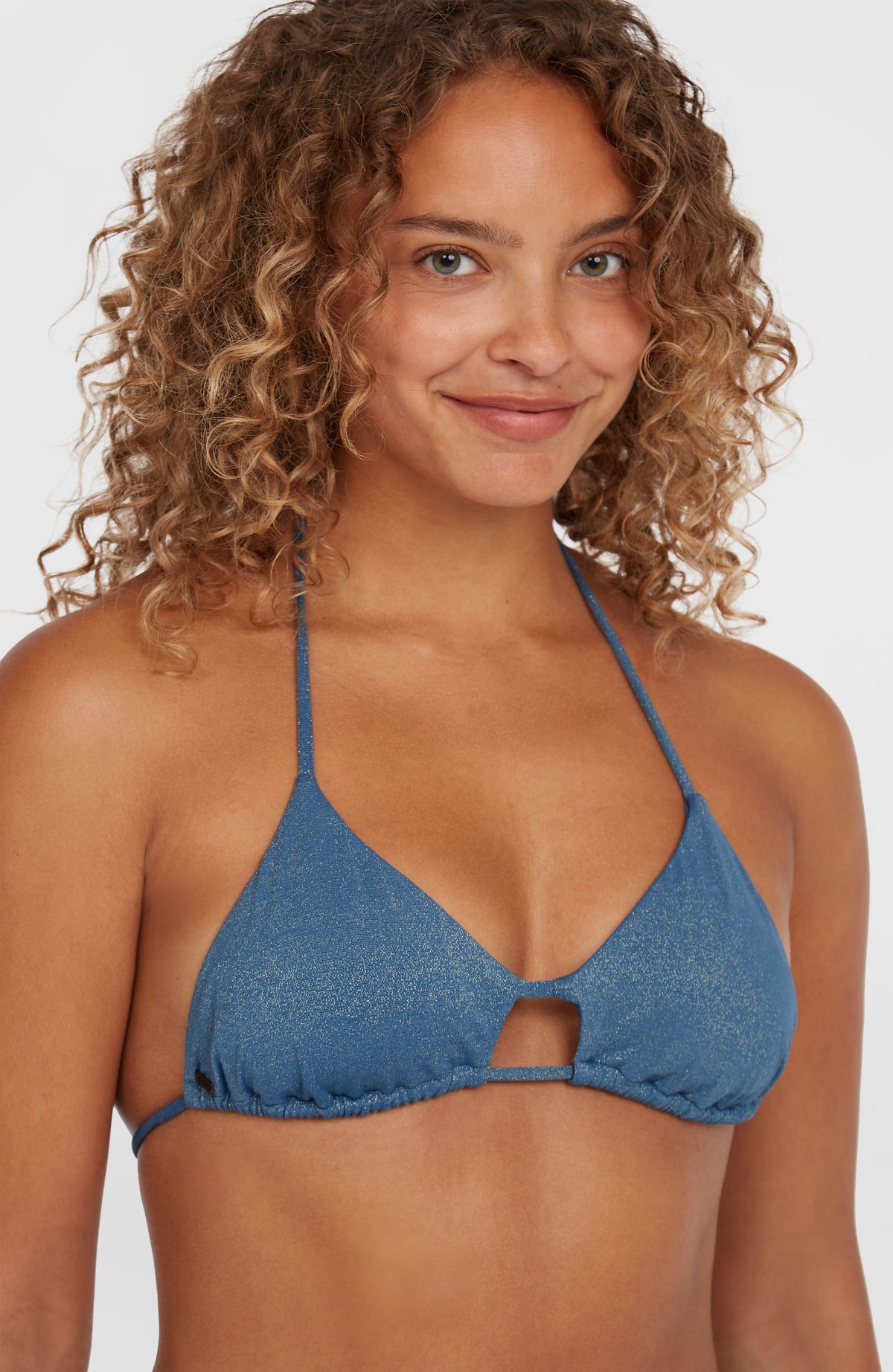 Beach Vintage Madrid Maracas Bikini-Set | Copen Blue