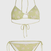 Beach Vintage Madrid Maracas Bikini-Set | Green Daisyline