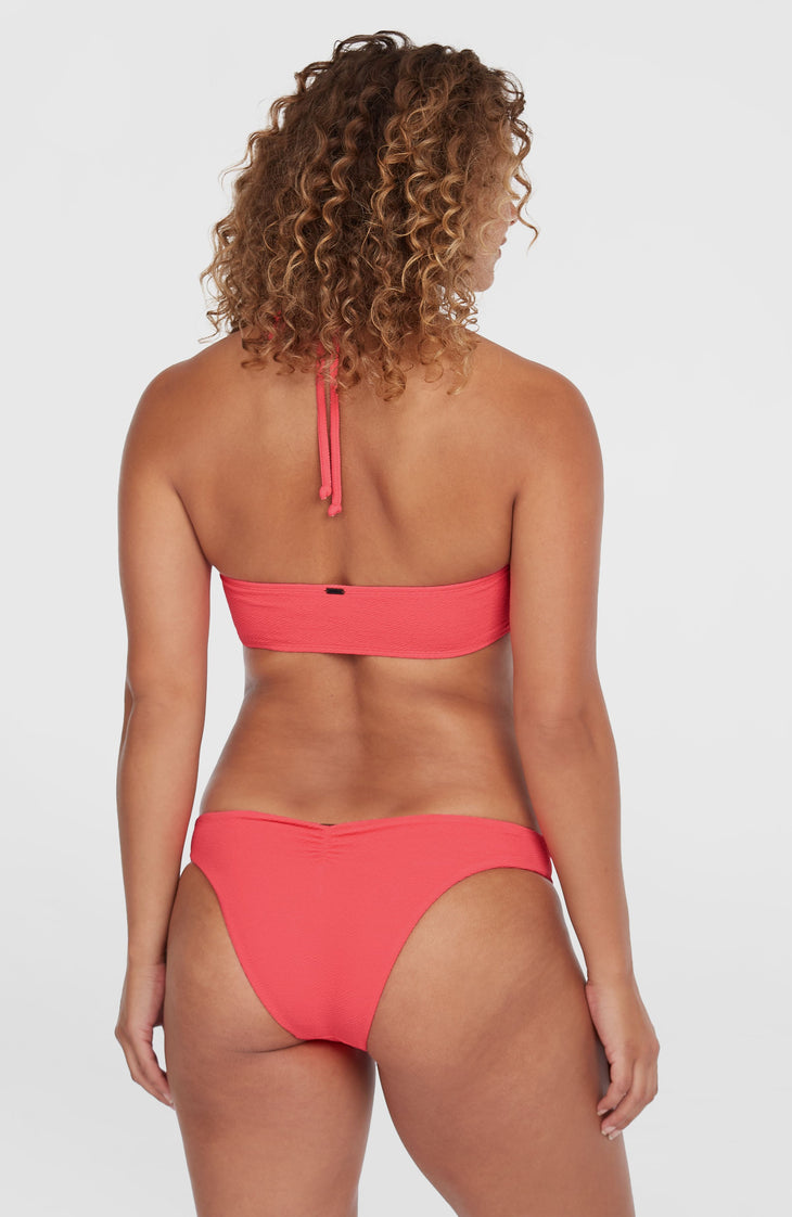 Knot Bandeau Matira Bikini-Set | Pink Flamingo