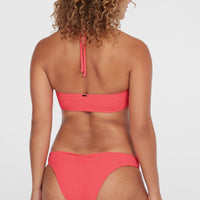 Knot Bandeau Matira Bikini-Set | Pink Flamingo