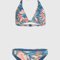 Essentials Maria Cruz Bikini-Set | Blue Painted Tropics