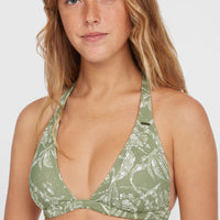 Essentials Maria Cruz Bikini-Set | Green Textured Jungle