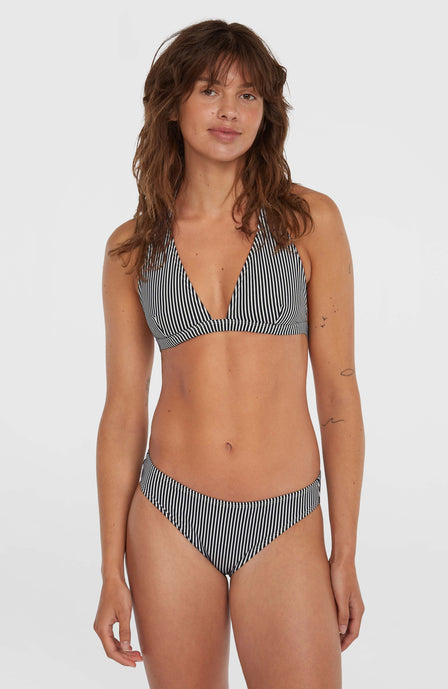 Essentials Marga Cruz Bikini-Set | Black Simple Stripe