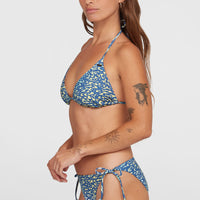 Essentials Capri Bondey Bikini-Set | Yellow Animal Blur