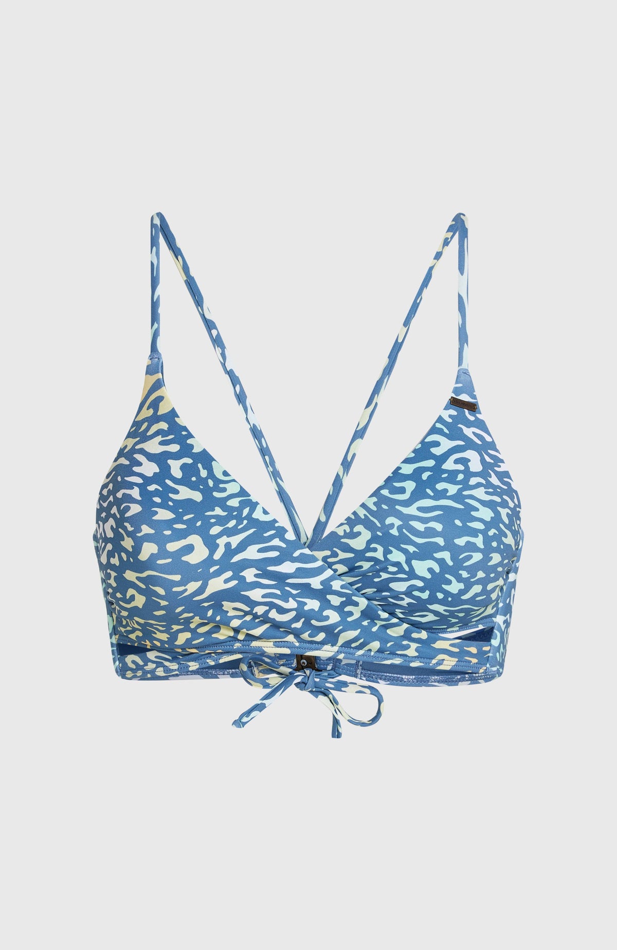 Baay Bikini-Oberteil | Yellow Animal Blur