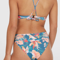 Rita Bikinihose | Blue Painted Tropics