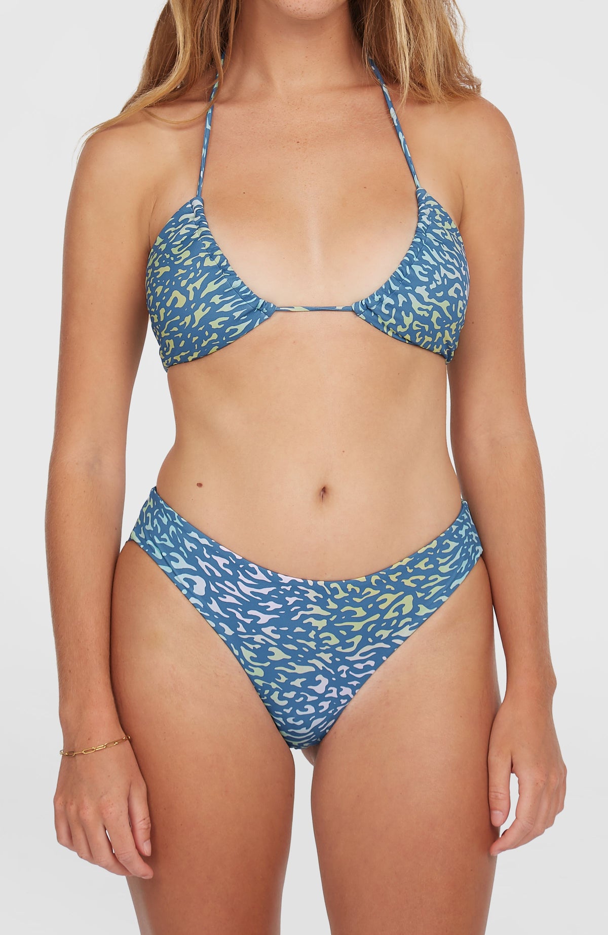 Maoi Bikinihose | Yellow Animal Blur