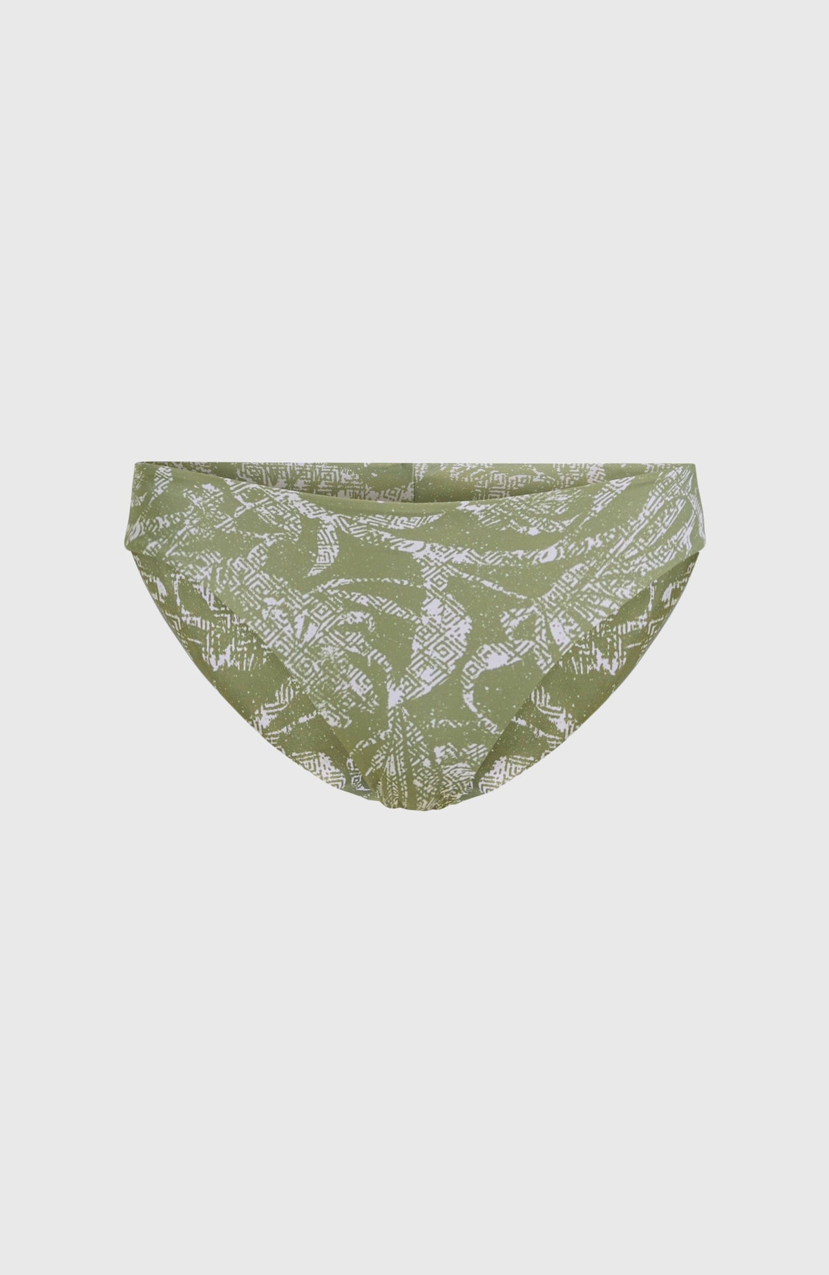 Maoi Bikinihose | Green Textured Jungle